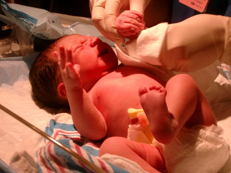 Baby Boy Riat's birth June 21, 2007 Mo Bapt. Hosp 015.jpg